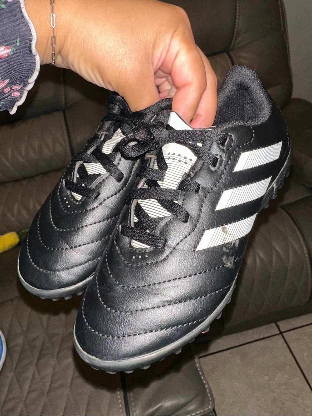 Kids Adidas cleats